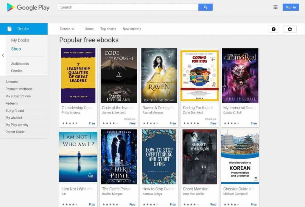 google-free-ebooks